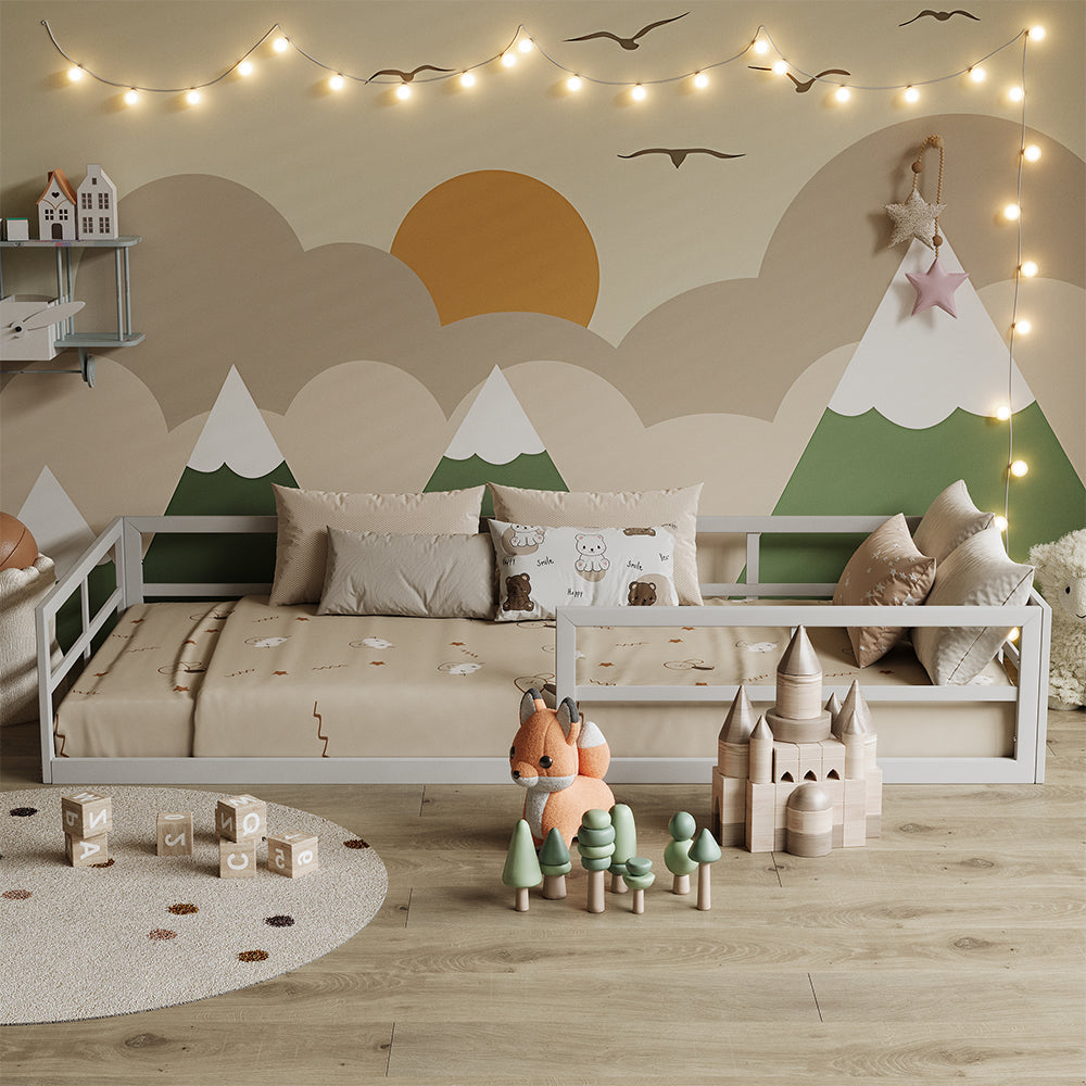 Vitalispa Letto per bambini Bianco 205 x 95 cm Senza materasso