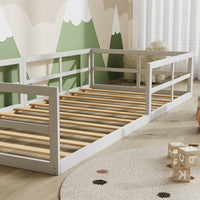 Vitalispa Letto per bambini Bianco 205 x 95 cm Senza materasso