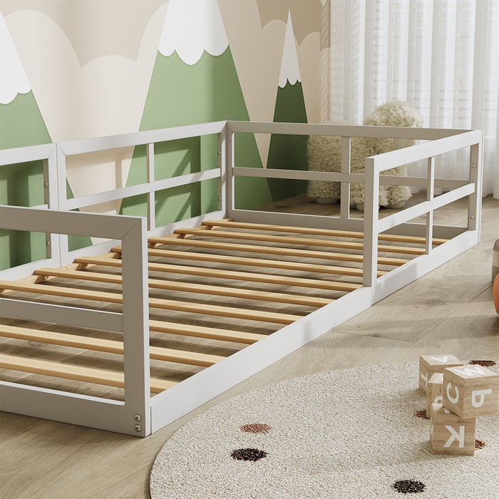 Vitalispa Letto per bambini Bianco 205 x 95 cm Senza materasso