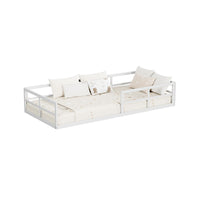 Vitalispa Letto per bambini Bianco 90x200 con materasso