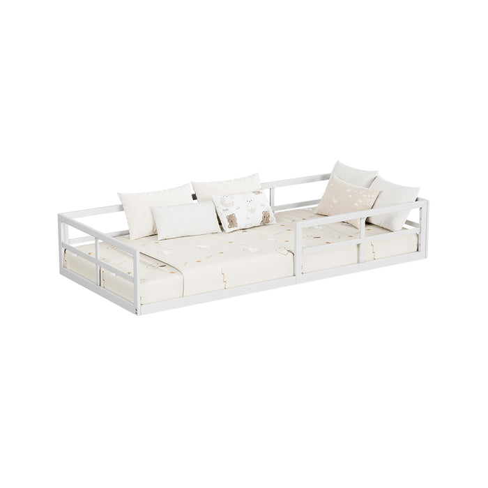 Vitalispa Letto per bambini Bianco 90x200 con materasso