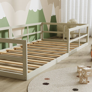 Vitalispa Letto per bambini Grigio 205 x 95 cm Senza materasso