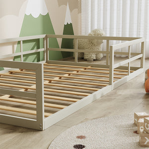 Vitalispa Letto per bambini Grigio 205 x 125 cm Senza materasso