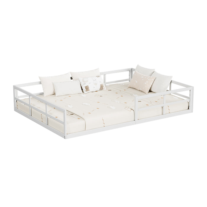Vitalispa Letto per bambini Bianco 205 x 145 cm senza materasso