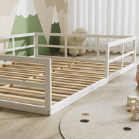Vitalispa Letto per bambini Bianco 205 x 145 cm senza materasso