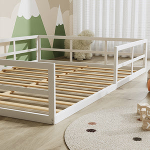 Vitalispa Letto per bambini Bianco 205 x 145 cm senza materasso