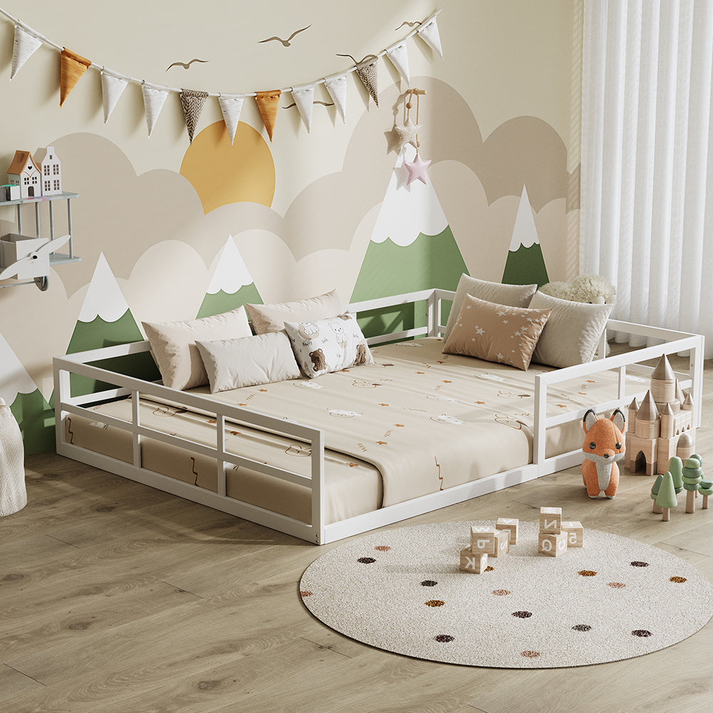 Vitalispa Letto per bambini Bianco 205 x 145 cm senza materasso