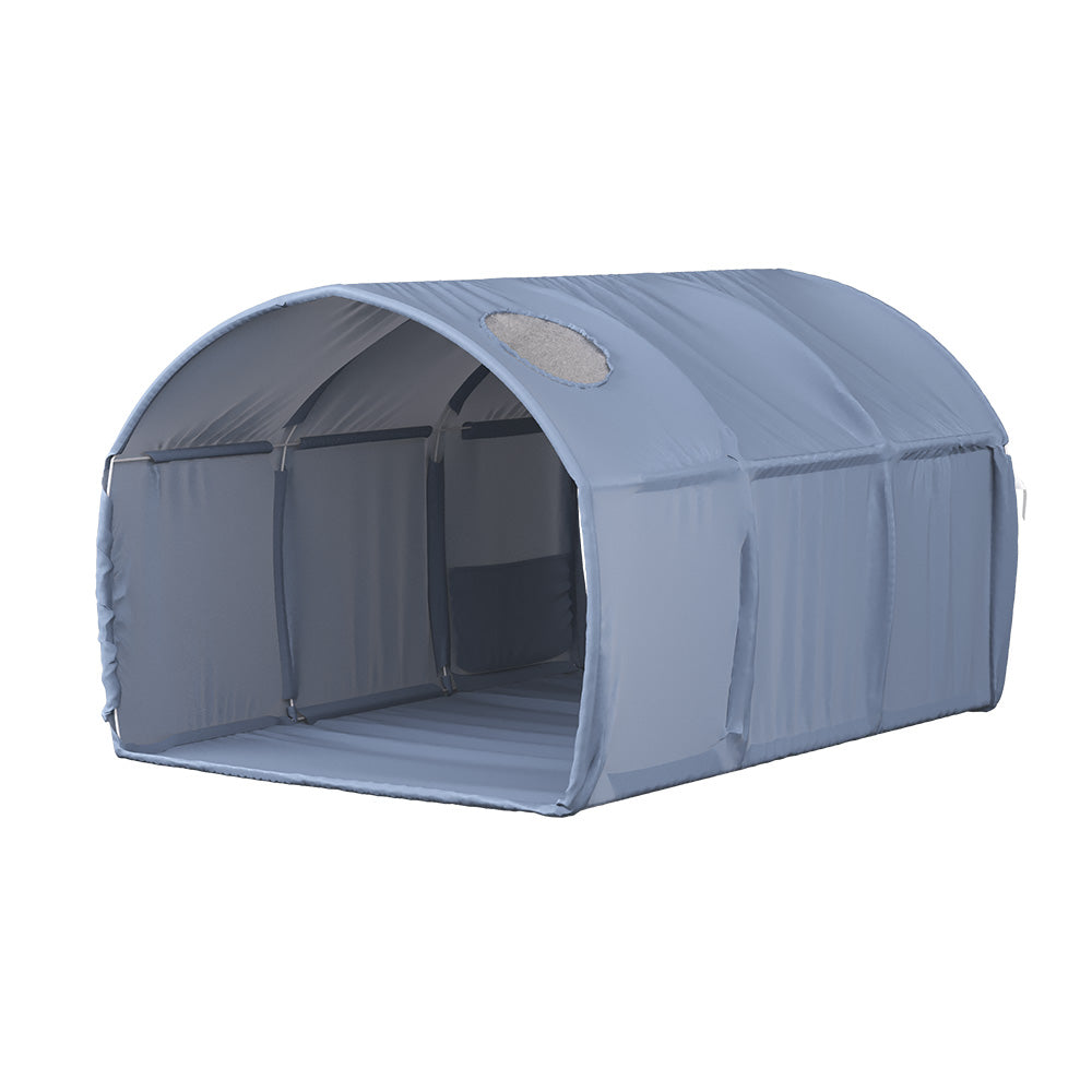 Vitalispa Tenda a tunnel Blu 100 x 80 cm con finestra