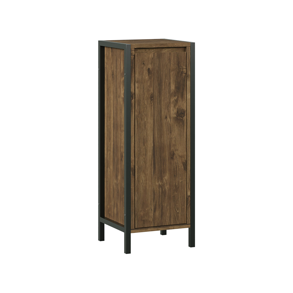 Vicco mobiletto bagno Quercia/nero 30 x 80 cm con 3 scomparti