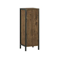 Vicco mobiletto bagno Quercia/nero 30 x 80 cm con 3 scomparti