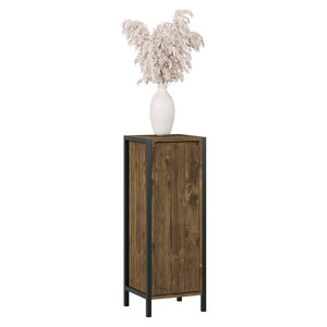 Vicco mobiletto bagno Quercia/nero 30 x 80 cm con 3 scomparti