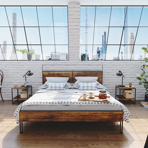 Vicco Comodini camera da letto Legno antico Set di 2