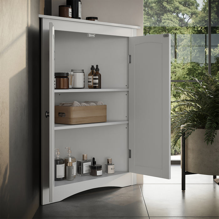 Vicco mobiletto bagno Bianco 56 x 80 cm con 2 porte