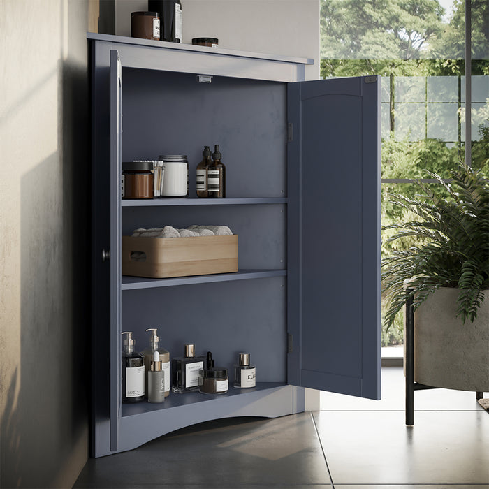 Vicco mobiletto bagno Grigio 56 x 80 cm con 2 porte