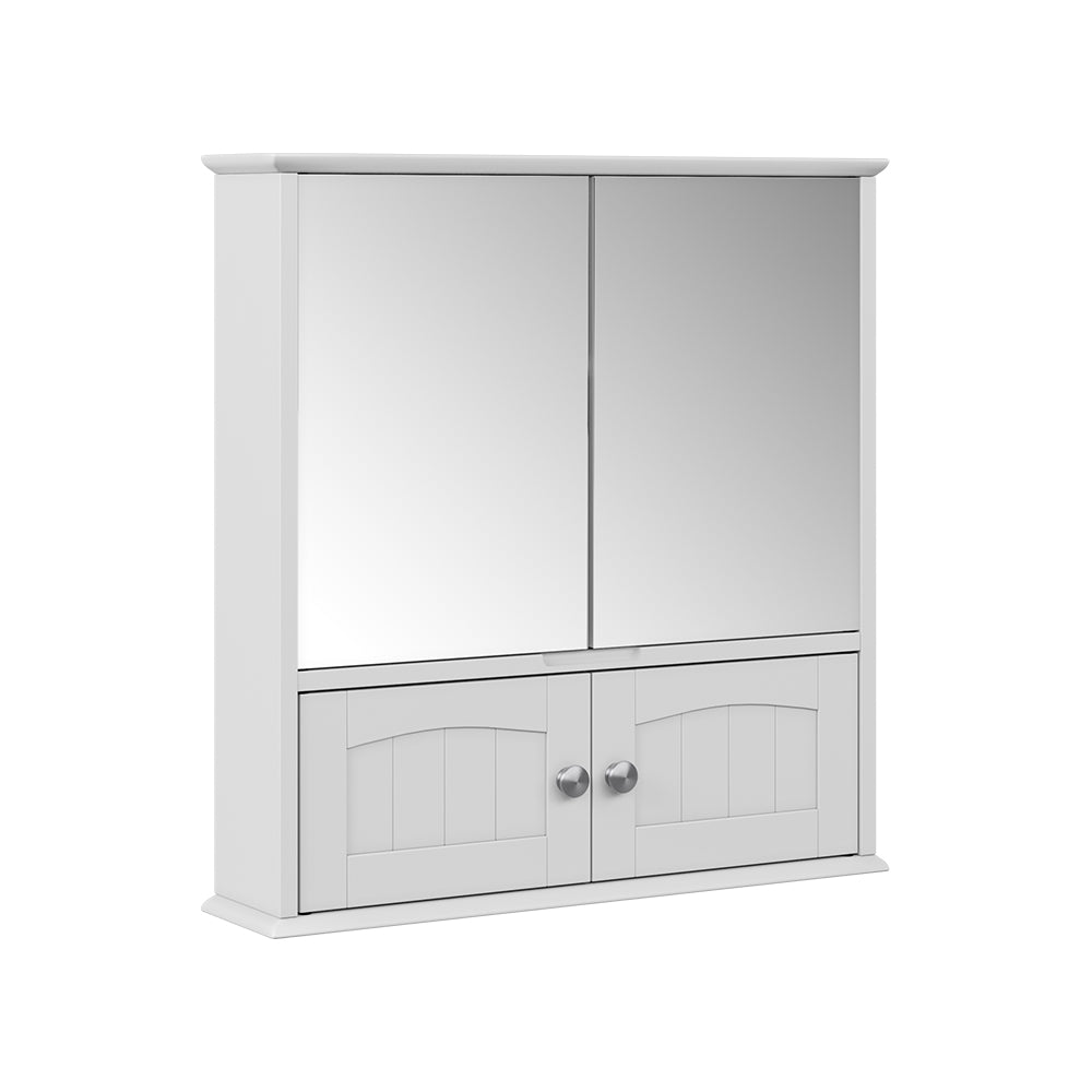 Vicco Specchio contenitore bagno Bianco 56 x 58 cm