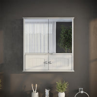 Vicco Specchio contenitore bagno Bianco 56 x 58 cm