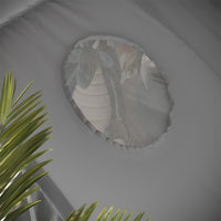 Vitalispa Tenda a tunnel Grigio 100 x 80 cm con finestra e rete