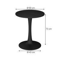 Vicco tavolo da pranzo Nero 60 x 60 cm