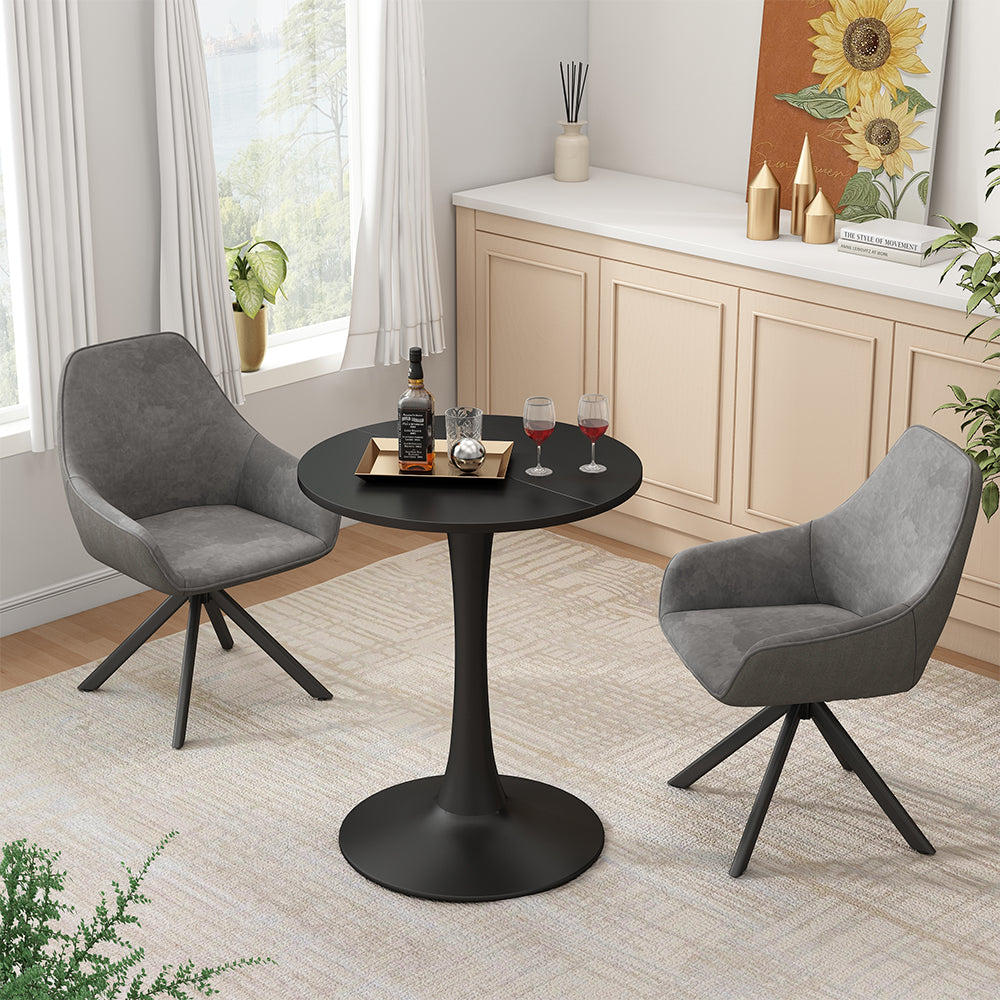 Vicco tavolo da pranzo Nero 60 x 60 cm