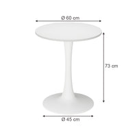 Vicco tavolo da pranzo Bianco 60 x 60 cm