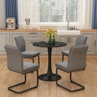 Vicco tavolo da pranzo Nero 70 x 70 cm