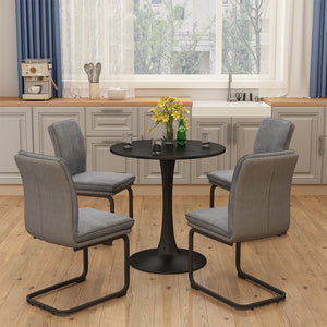 Vicco tavolo da pranzo Nero 70 x 70 cm