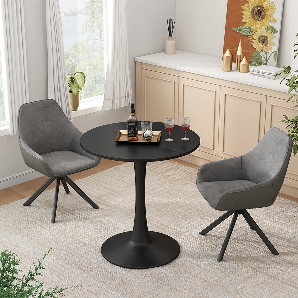 Vicco tavolo da pranzo Nero 70 x 70 cm