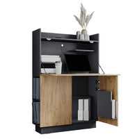 Vicco Scrivania per segretaria Antracite 85 x 27 cm