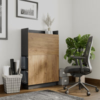 Vicco Scrivania per segretaria Antracite 85 x 27 cm