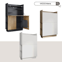 Vicco Scrivania per segretaria Antracite 85 x 27 cm