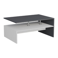 Vicco Tavolino da salotto Antracite/bianco 90 x 52.6 cm