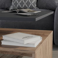 Vicco Tavolino da salotto Antracite/quercia dorata 90 x 52.6 cm