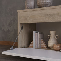 Vicco Parete attrezzata soggiorno Sonoma/Bianco 2 parti