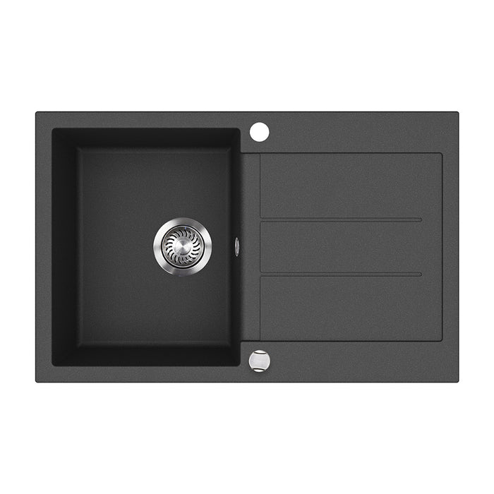 Lavello Bergström Nero 78 x 50 cm