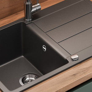 Lavello Bergström Nero 78 x 50 cm