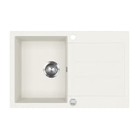 Lavello Bergström Bianco 78 x 50 cm