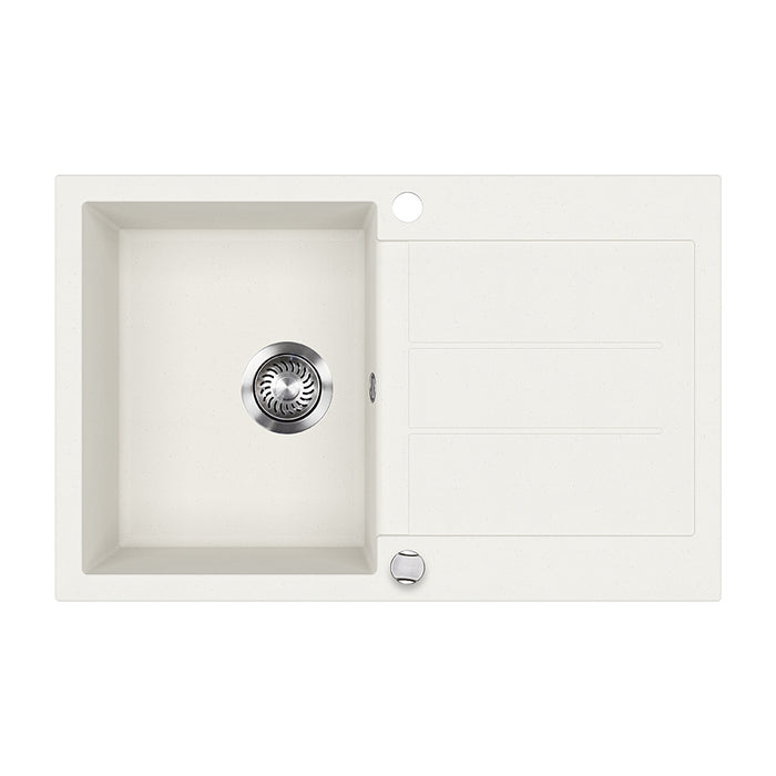 Lavello Bergström Bianco 78 x 50 cm