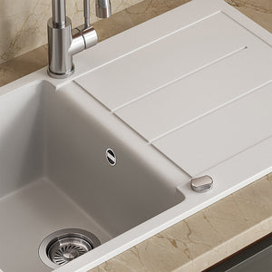 Lavello Bergström Bianco 78 x 50 cm