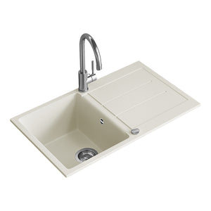 Lavello Bergström Bianco 78 x 50 cm