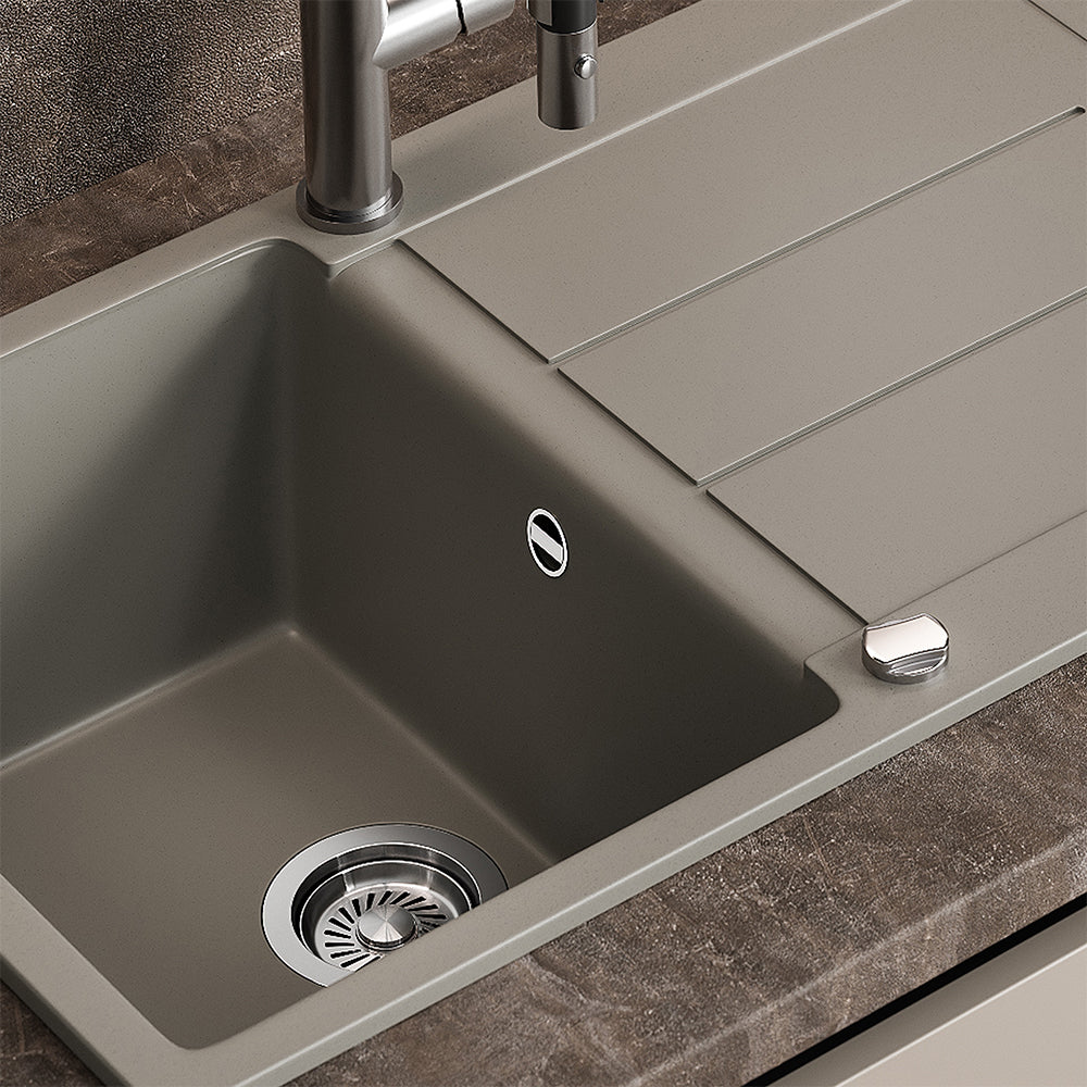 Lavello Bergström , Calcestruzzo 78 x 50 cm