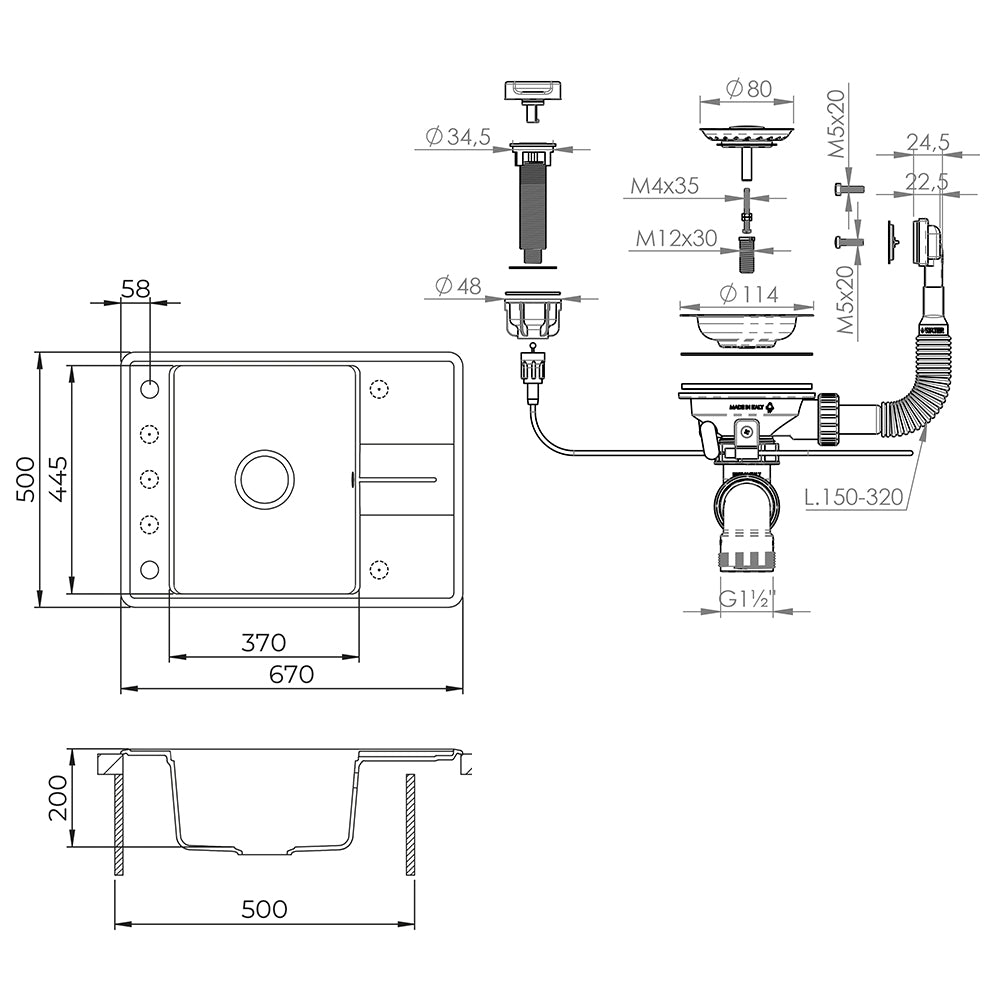 Bergström Lavello Beige 67 x 50 cm
