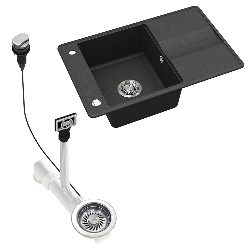 Bergström Lavello Nero 78 x 50 cm