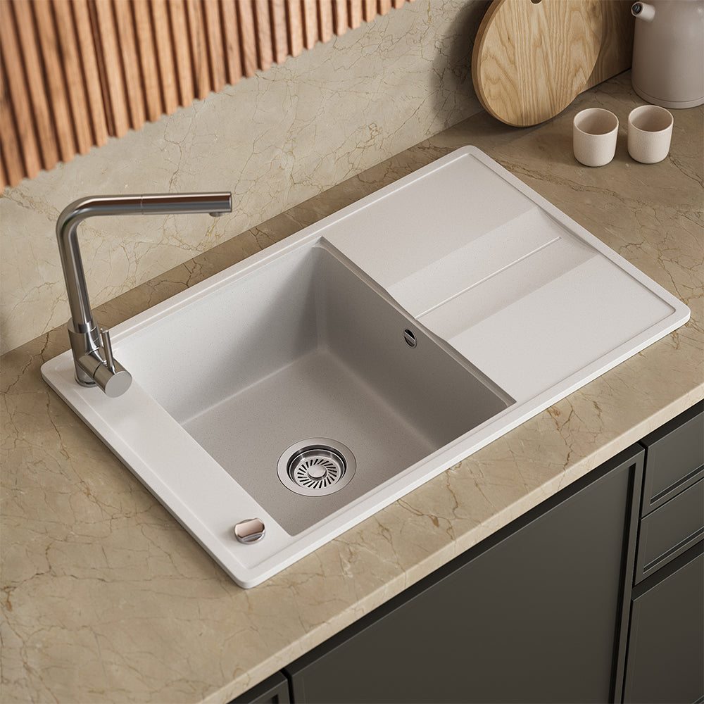 Bergström Lavello Bianco 78 x 50 cm