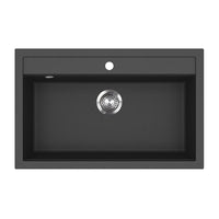 Bergström Lavello Nero 80 x 51 cm