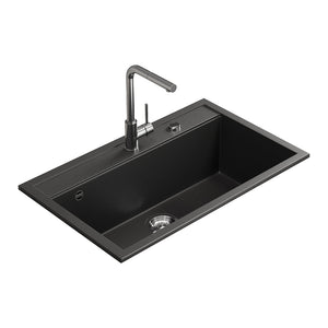 Bergström Lavello Nero 80 x 51 cm