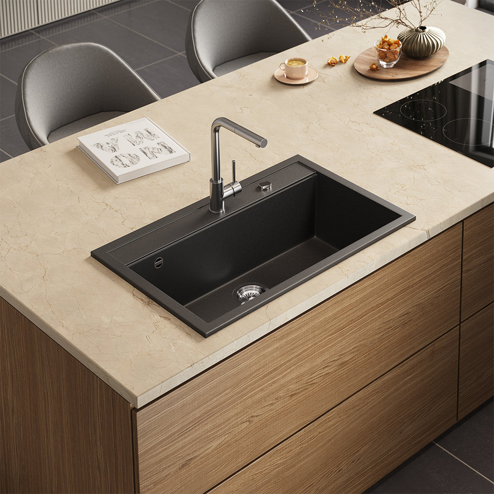 Bergström Lavello Nero 80 x 51 cm