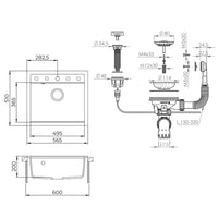 Bergström Lavello Calcestruzzo 57 x 51 cm