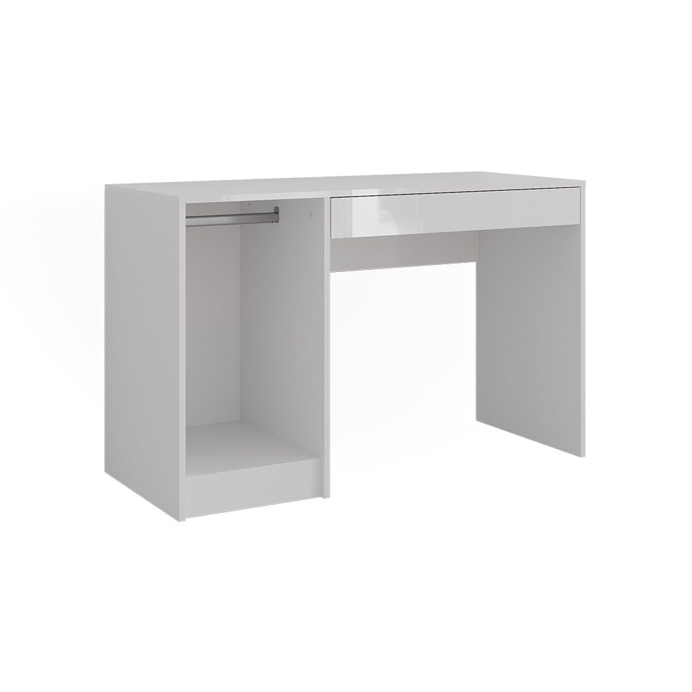 Vicco Tavolo da toeletta Bianco/bianco lucido 119.8 cm