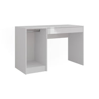 Vicco Tavolo da toeletta Bianco/bianco lucido 119.8 cm