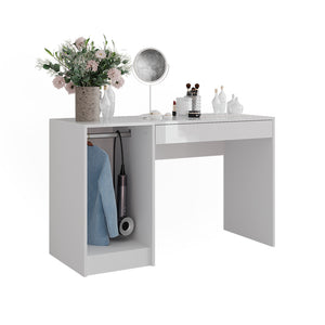 Vicco Tavolo da toeletta Bianco/bianco lucido 119.8 cm